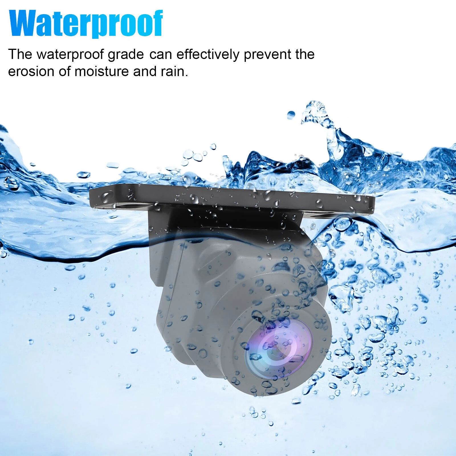 1080P Car Rear View Camera 170° Wide Angle Adjustable Anti-Interference Night Vision Waterproof Auto Parking Backup Camera New-5