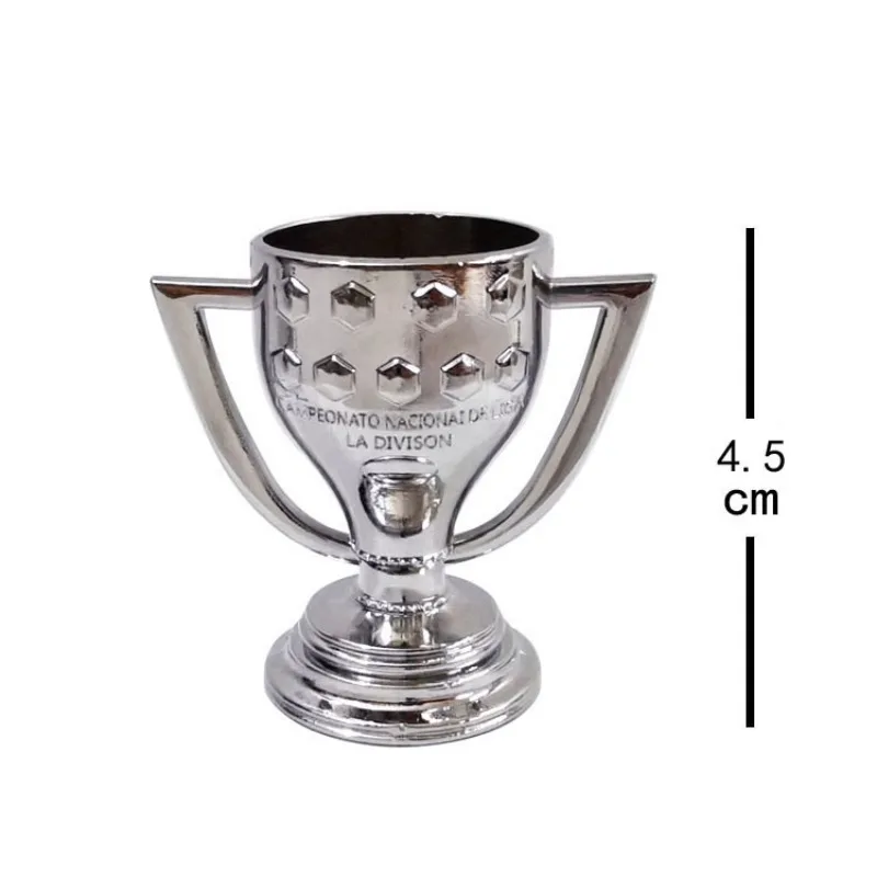 Football Trophy Ornament Fan Metal Solid Keychain Doll Doll Accessories Tabletop Ornaments Pendant Gifts-6