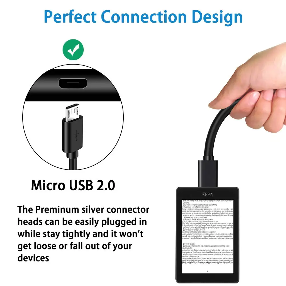 Micro USB High Speed Android Charging Cable For Samsung Galaxy S7 Edge S6 S5 Note 5 Moto LG HTC Data line for Logitech Mouse-3