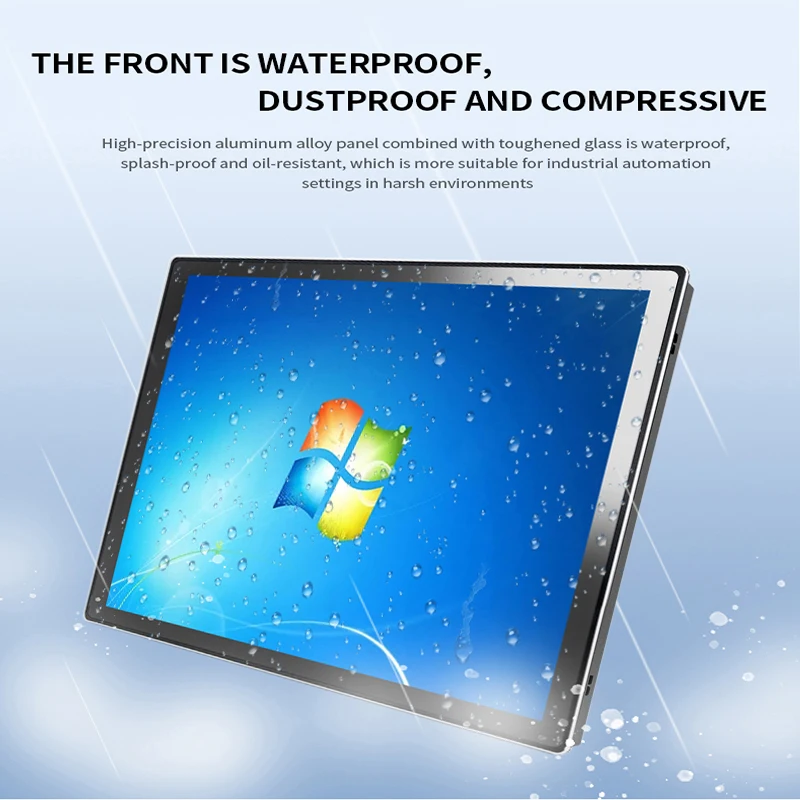 Industrial Grade Touch Screen Lcd Monitor 15.6 17 19 21.5 Inch TFT LCD Capacitive Touch Screen Monitor HDMI Interface-2