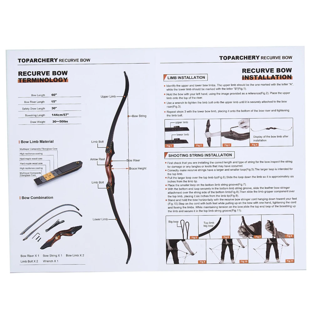 Toparchery Archery 60
