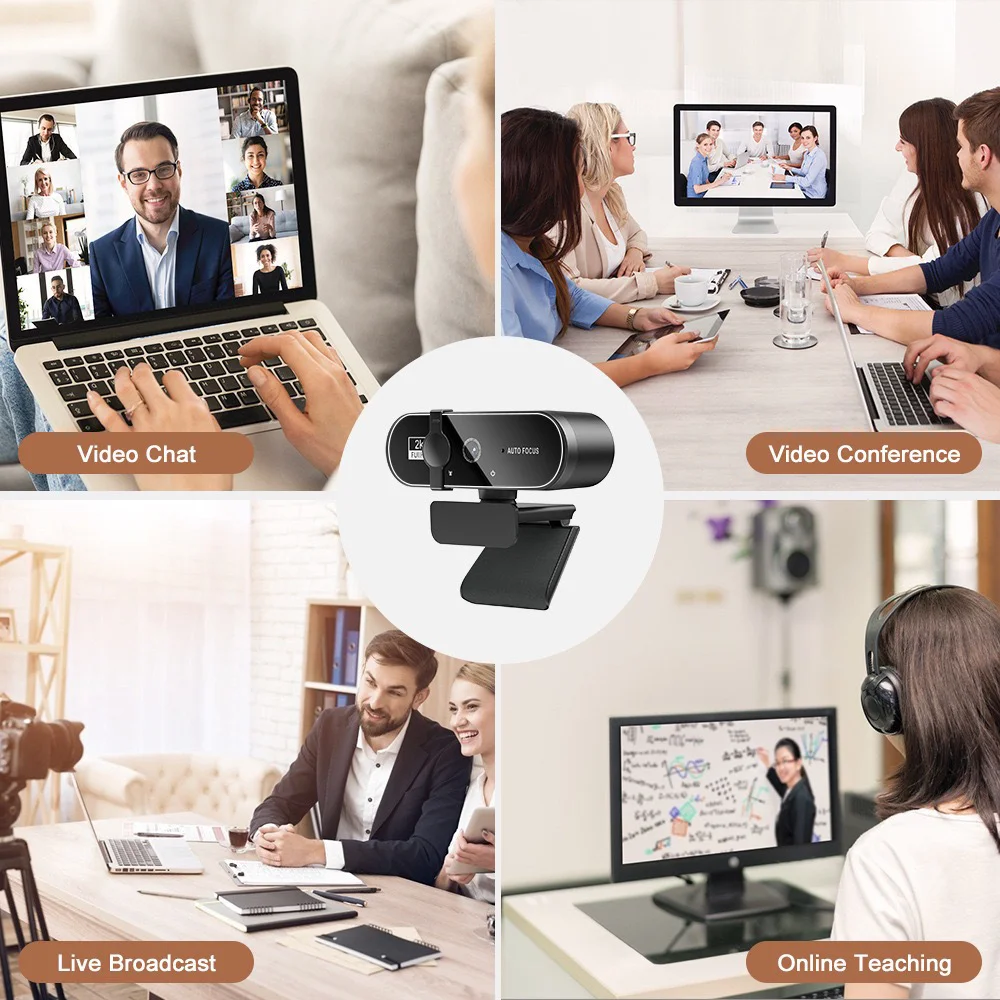 Xiaomi 1080P Mini Camera 4K Full HD Webcam Microphone 30fps USB Web Camera For Auto Focus PC Laptop Video Shooting Camera Mijia-5