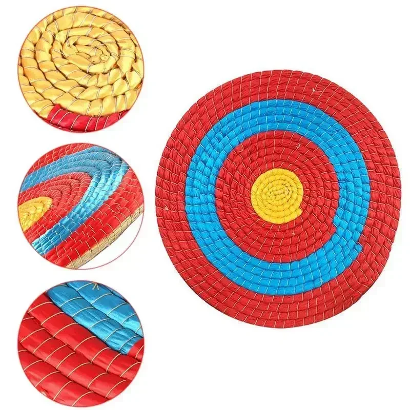 30/40cm Compound Bow Recurve Bow Straw Shooting Target Handmade Archery Grass Target Shoot Practice Targets Archery Accessories-6