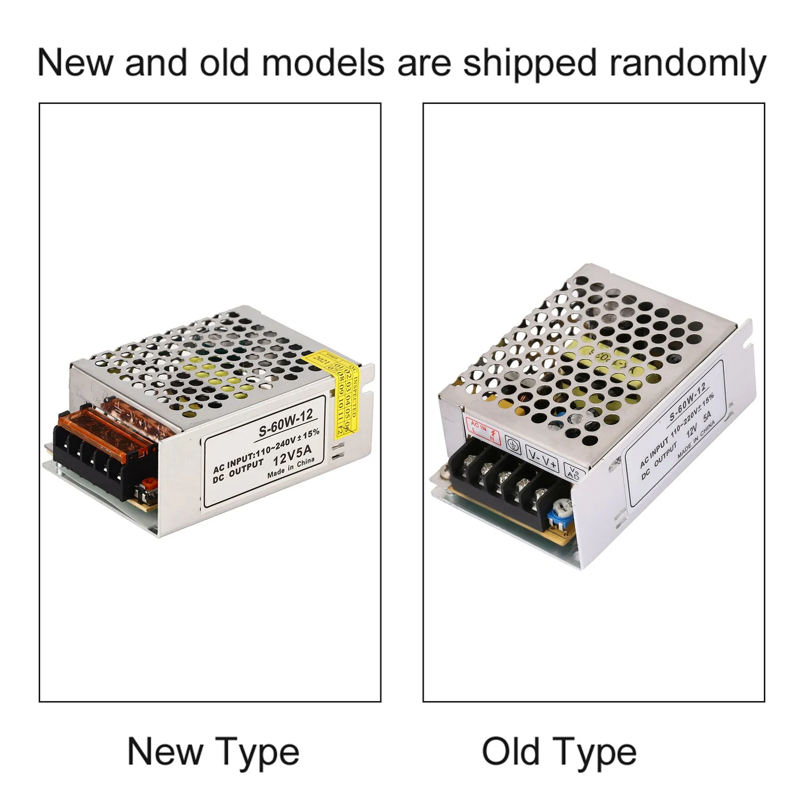 5A 12V AC/DC Voltage Converter Universal Regulated Switch Power Supply for LED Power Supply Regulated Switch-6