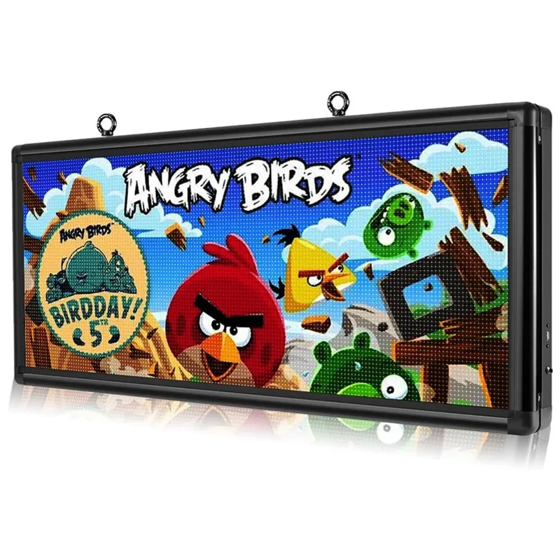 Led Scrolling Sign Programmable Outdoor Digital word for Businesses Advertising Screen Message Window Open Display (103x45cm)-2