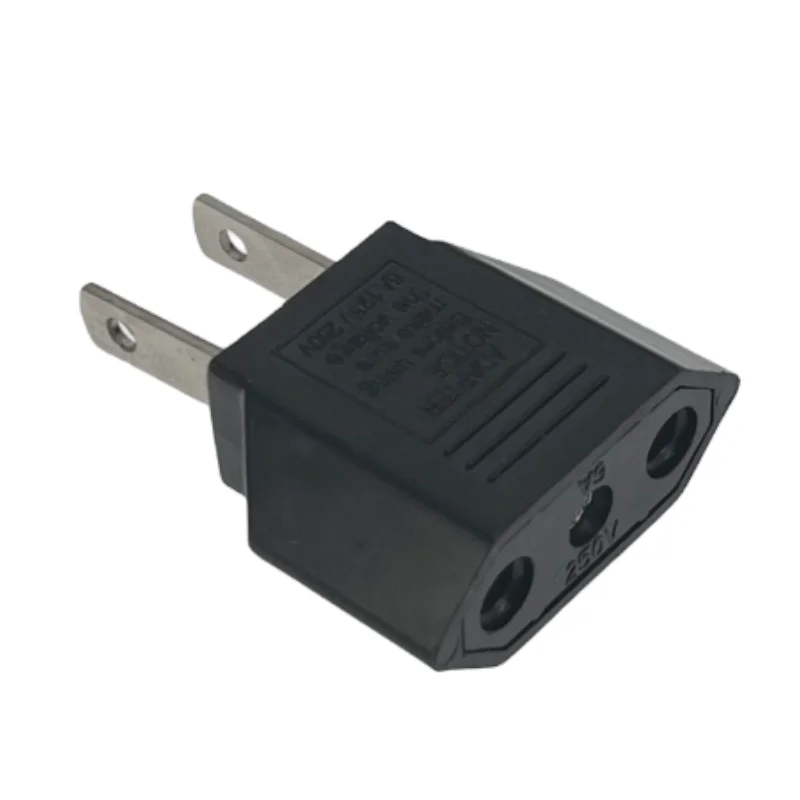America European Mini CN UK EU To US AU Power Plug Adapter Russia Australia Travel Plug Converter Korea 4.0mm 4.8mm Plug 6A 125A-3