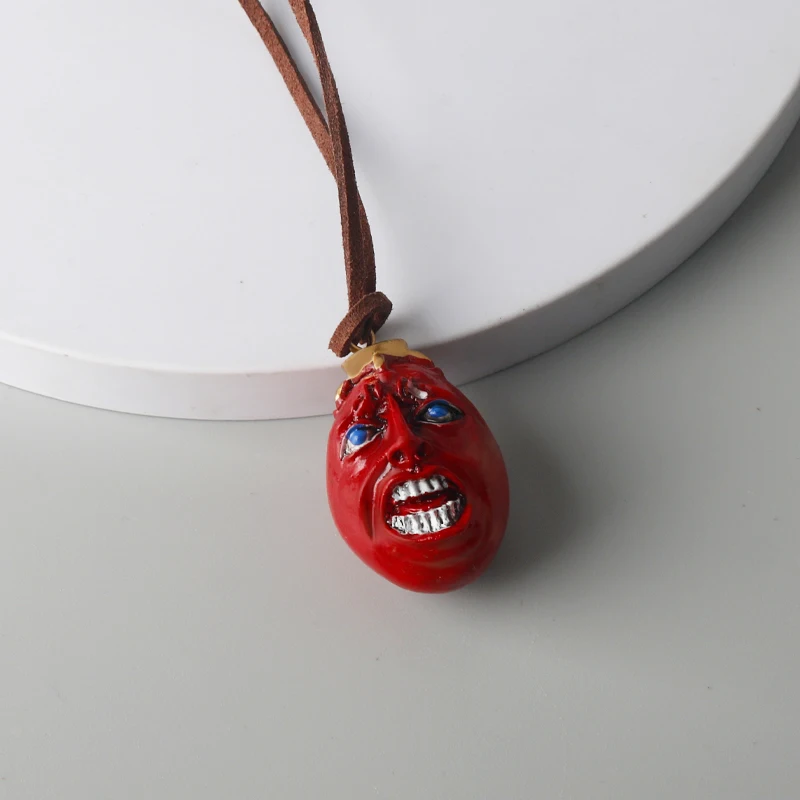 Anime Behelit Griffith Egg Of King Necklace The Golden Age Arc Pendant Cosplay Prop Jewelry Costume Accessories-6