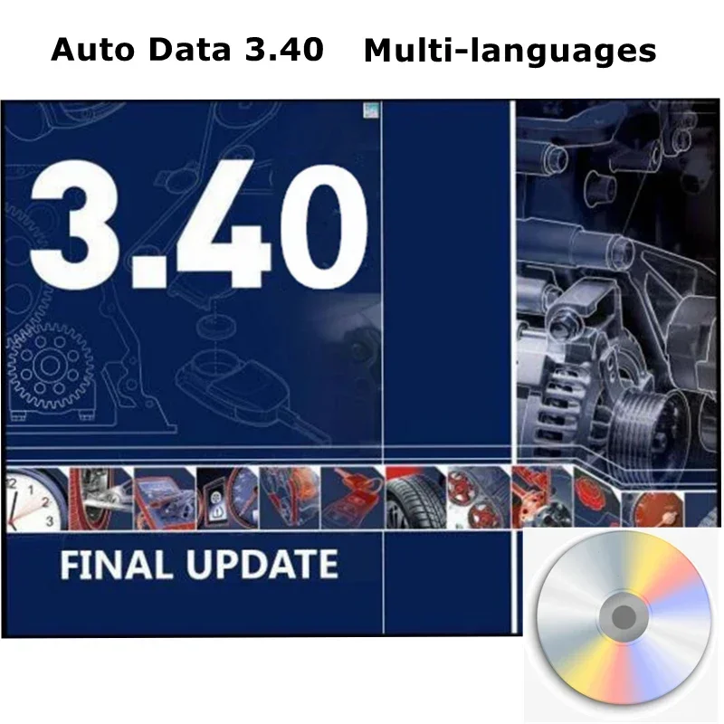 AUTODATA 3.45 Wiring Diagrams Data AutoData 3.40 / 3.41 Multi-languages USB Drive Auto Repair Software Spanish Portuguese Polish-3