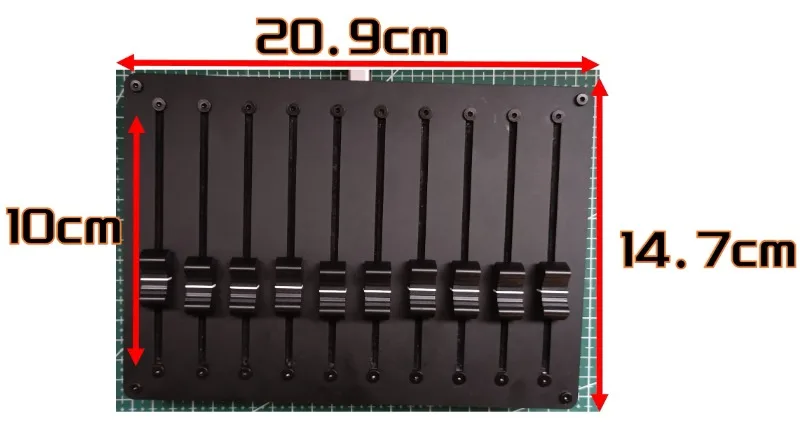 10-way Fader Can Customize CC Information USB Interface Music Hosting Software with MIDI Controller-6