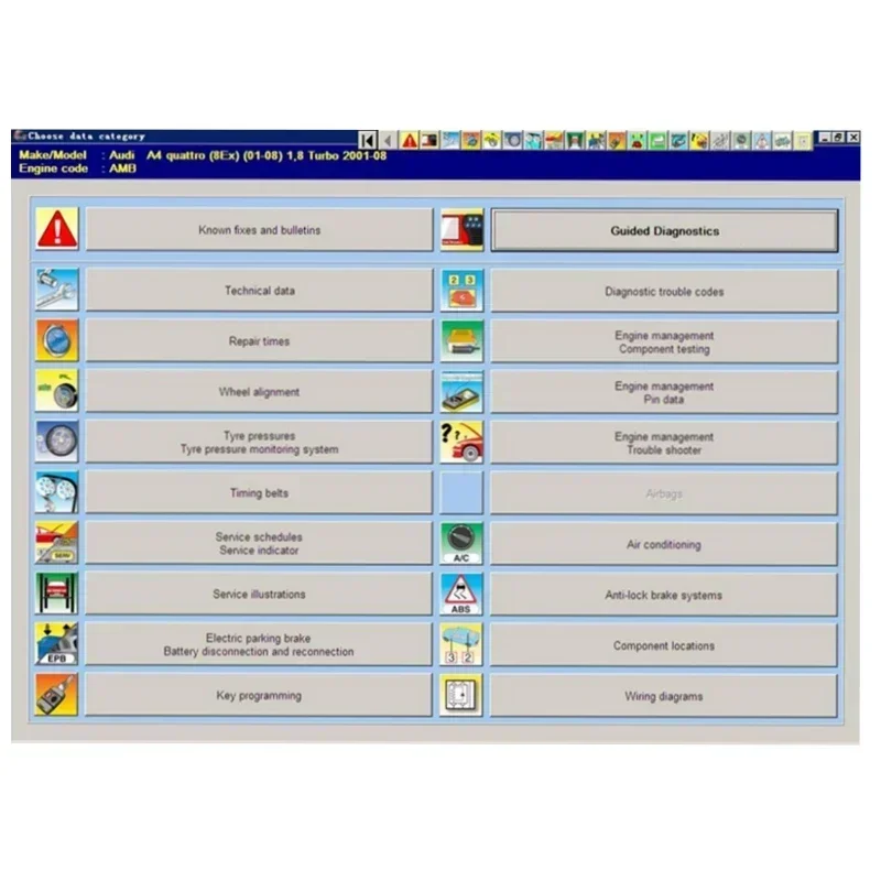AUTODATA 3.45 Wiring Diagrams Data AutoData 3.40 / 3.41 Multi-languages USB Drive Auto Repair Software Spanish Portuguese Polish-6