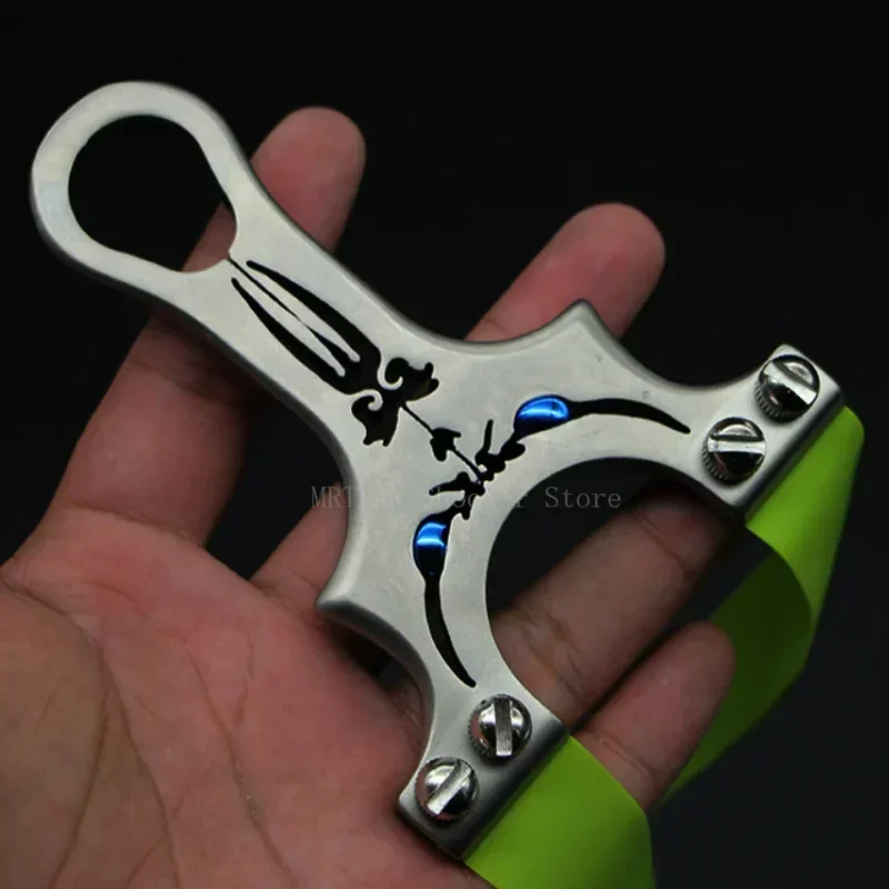 Professional Hunting Slingshot Big Power Stainless Steel Slingshot High-quality Hunting Outdoor Adult Competition Game Toy-2