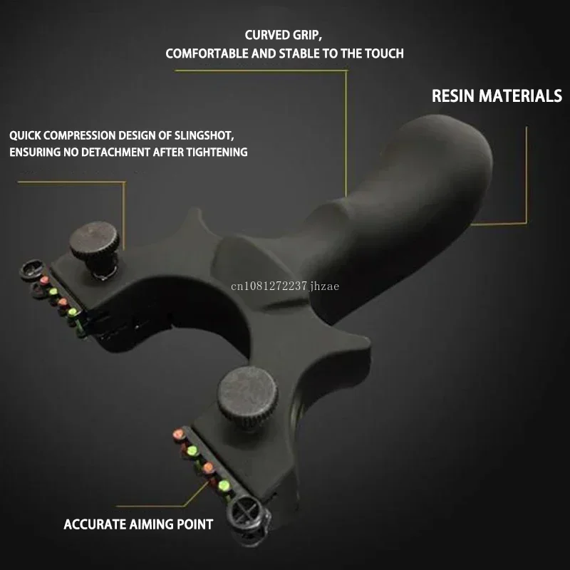 Precise Aiming Slingsshot Powerful Cross Firing Slingshot Tirachinas Super Potential Para Caza Catapult Hunting Accessories-4