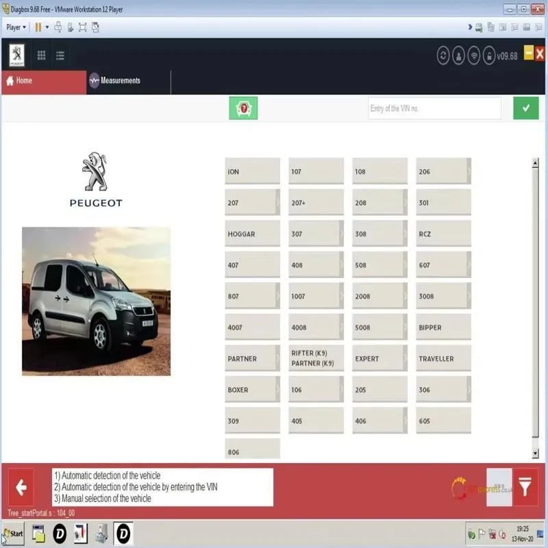 2024 Diagbox V9.91/V9.96 diagnostic Software Vm Version fully working For Peugeot Version For Citroen car software-4