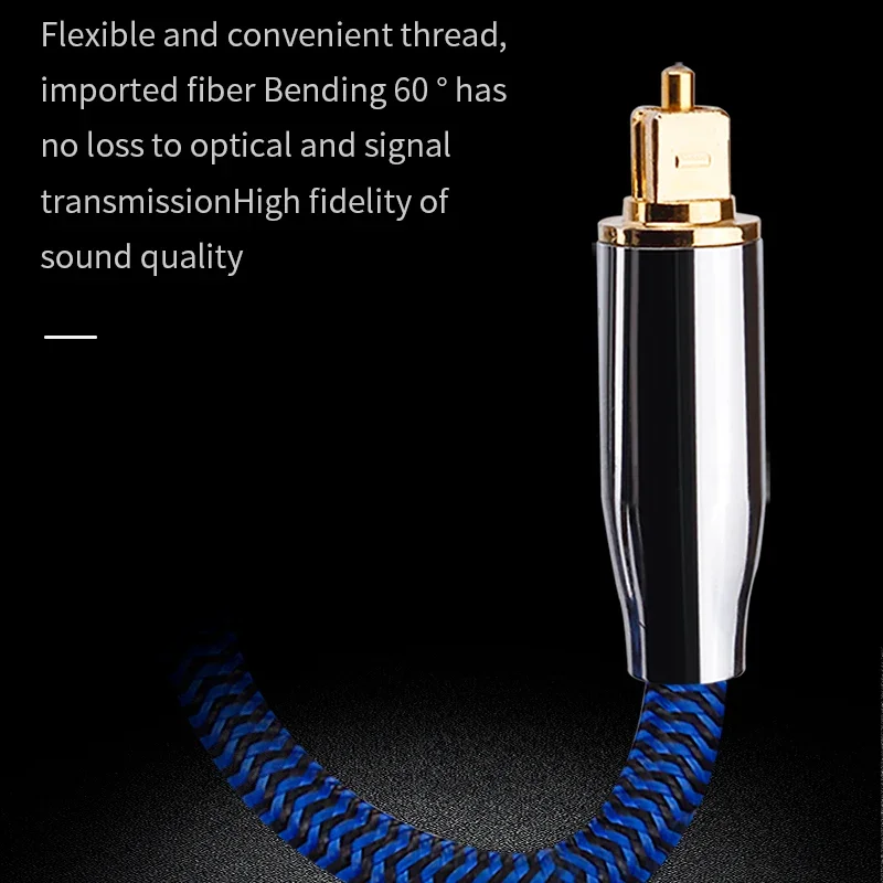 YYTCG Digital Optical Audio Cable Toslink Cable Fiber Optic Audio Cable Speaker Wire Soundbar Amplifier Subwoofer For TV Box PS4-5
