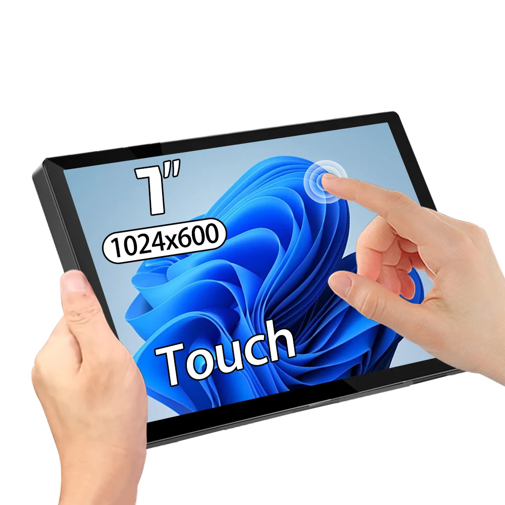 8/7-inch Touchscreen Portable Monitor 1024x600 60Hz Display HDMI-compatible PC Gamer Laptop