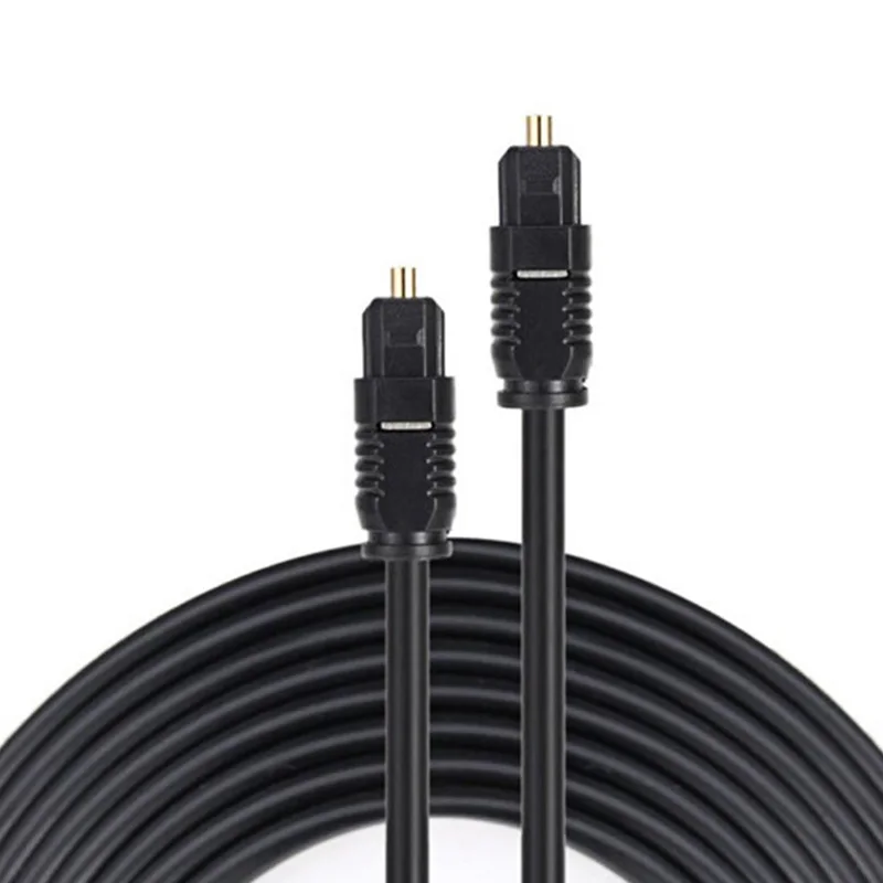 Digital Fiber Optical Optic Audio Cable SPDIF MD DVD TosLink Gold Plated Lead Cord Connect to DVD CD 1/2/3/5/8/10/15/20/30m-4