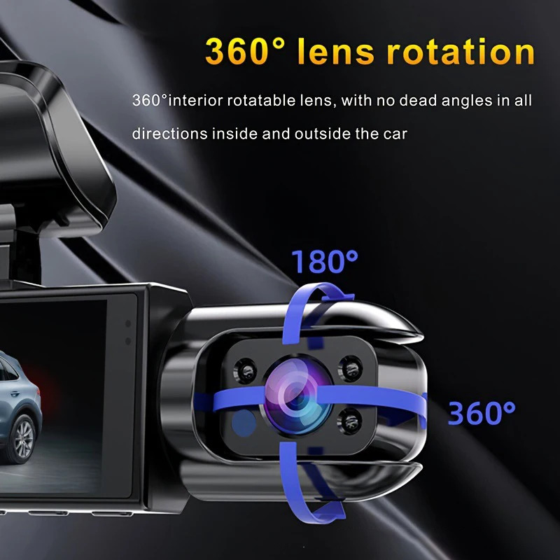 1080P Car Dvr WIFI Dash Cam for Cars Dual camera for Vehicle Recorder Video Rear View Camera Black Box car accsesories-4
