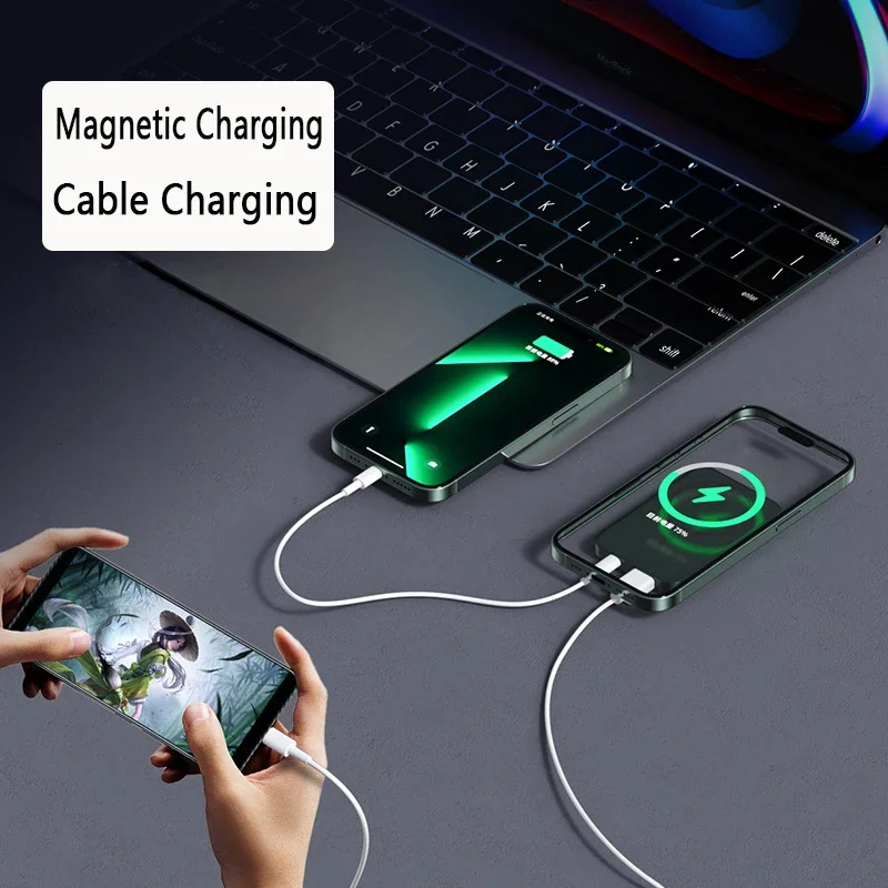 100000mAH Power Bank Magnetic Wireless 22.5W Ultra Capacity Super Fast Charging Magnetic Power Bank For Iphone15 Samsung.-3