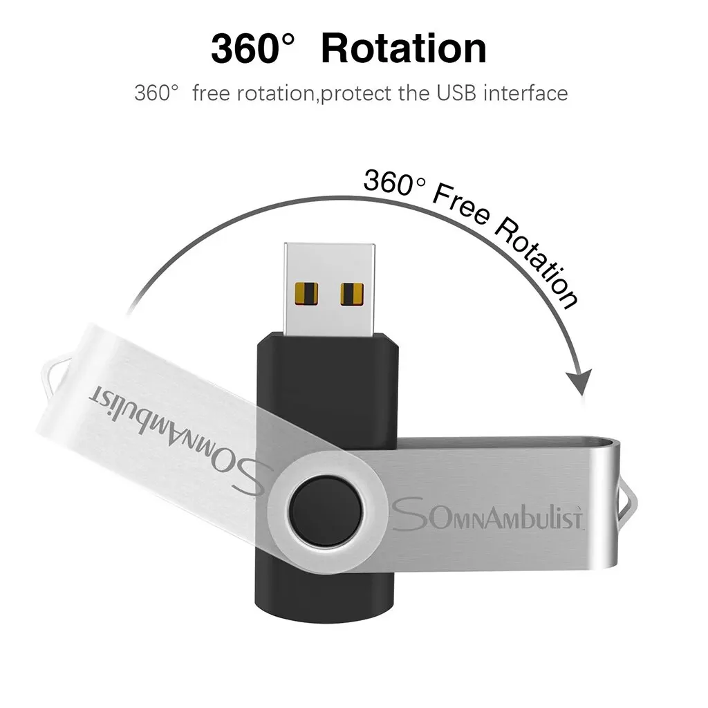 SomnAmbulist Pen Drive 32GB 64GB 128GB High Speed USB2.0 for PC Mobile Mini Pen Drive 16GB 32GB USB Flash Drive 64GB 8GB 4GB-4