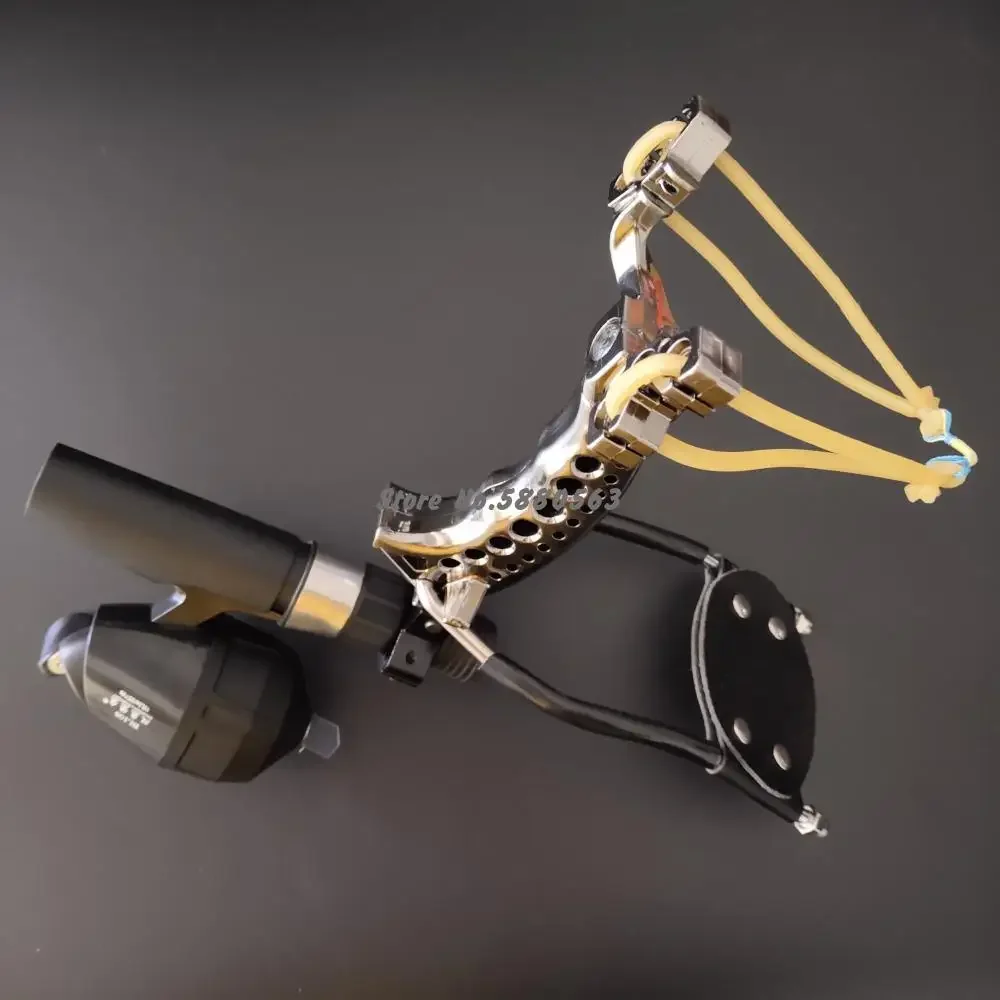 Powerful Multi-function Archery Bowfishing Shooting fish Slingshot Catapult Hunting bow Fishing Sling Shot With Fishing Darts-5