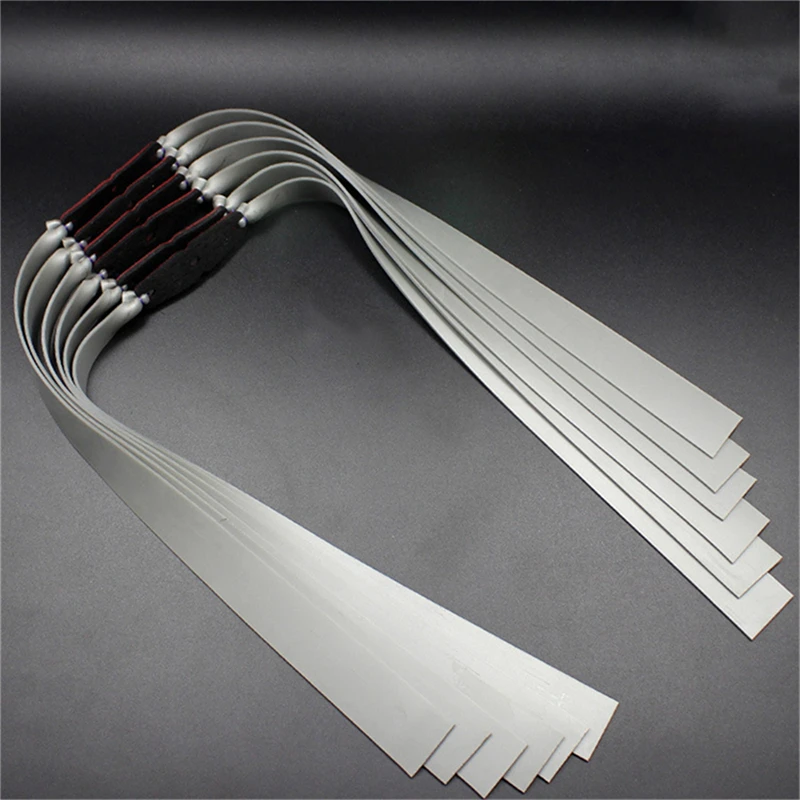 10pcs Slingshot Latex  Powerful Flat Rubber Band High Elasticity Outdoor Catapult Shooting Accessories-4