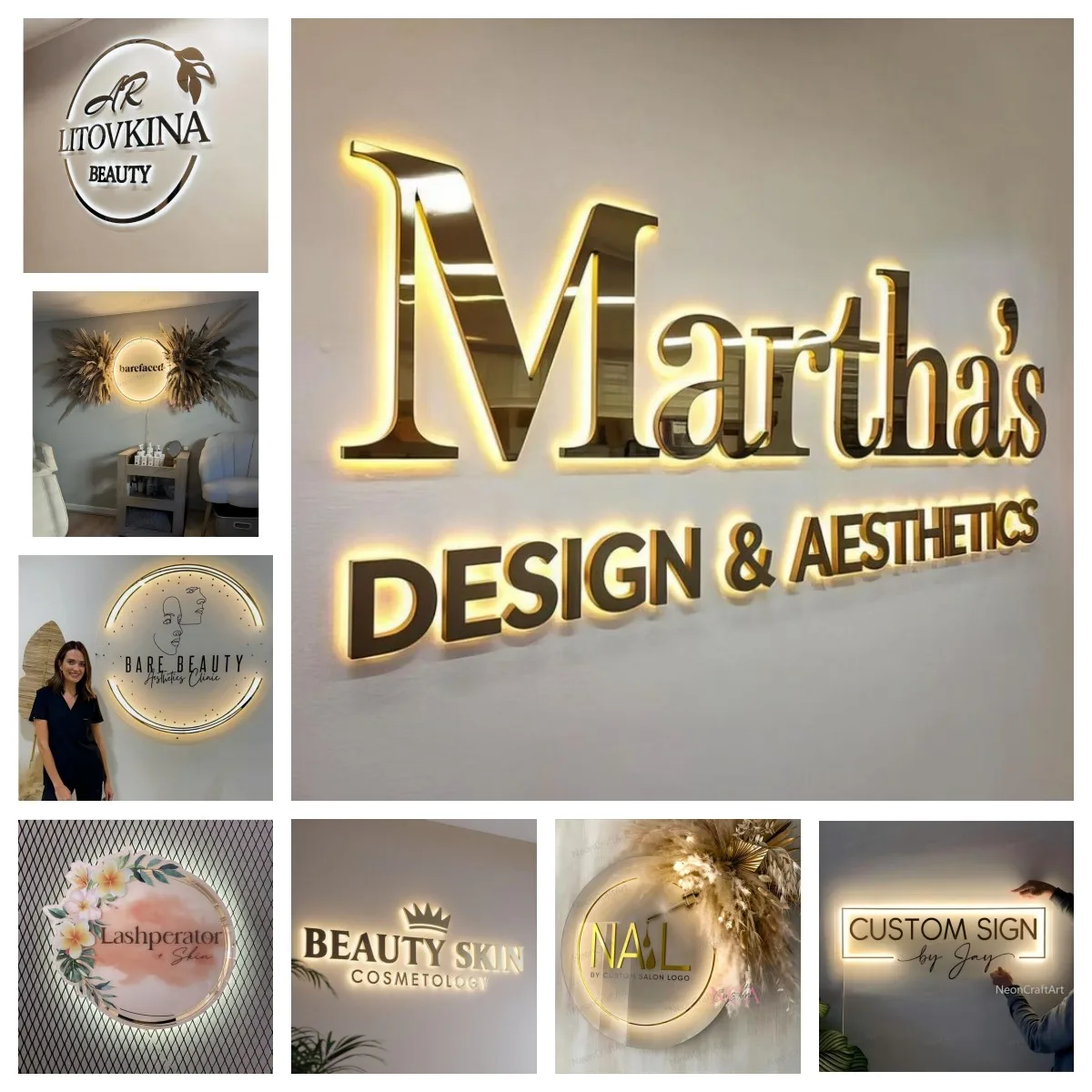 Frontlit Acrylic Lightbox Custom Business Sign Letter Logo Display For Modern Home & Office Signage  Business Lightbox Beauty-5