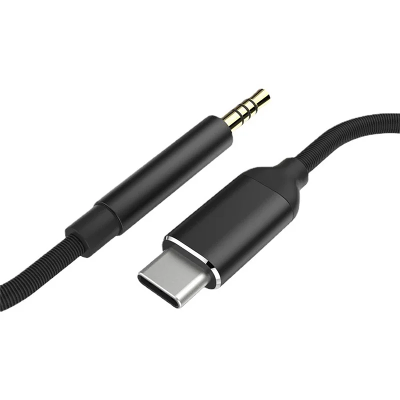 Usb Type C To 3.5mm Aux Audio Cable Headset Speaker Headphone Jack Adapter Car Aux for Samsung S20 Plus Note 20 S21 Ultra Tab S7-5