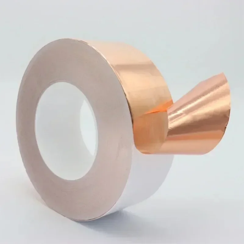 Self-adhesive pure copper single-sided conductive tape (good heat dissipation, high temperature signal shielding)-3
