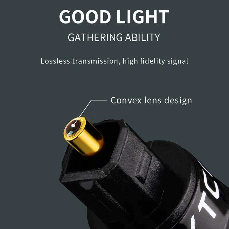 Digital Optical Audio Cable Hifi SPDIF Coaxial Cable Toslink for Amplifiers Player Xbox PS4 Soundbar Fiber Cable 1m 2m 3m 5m-4