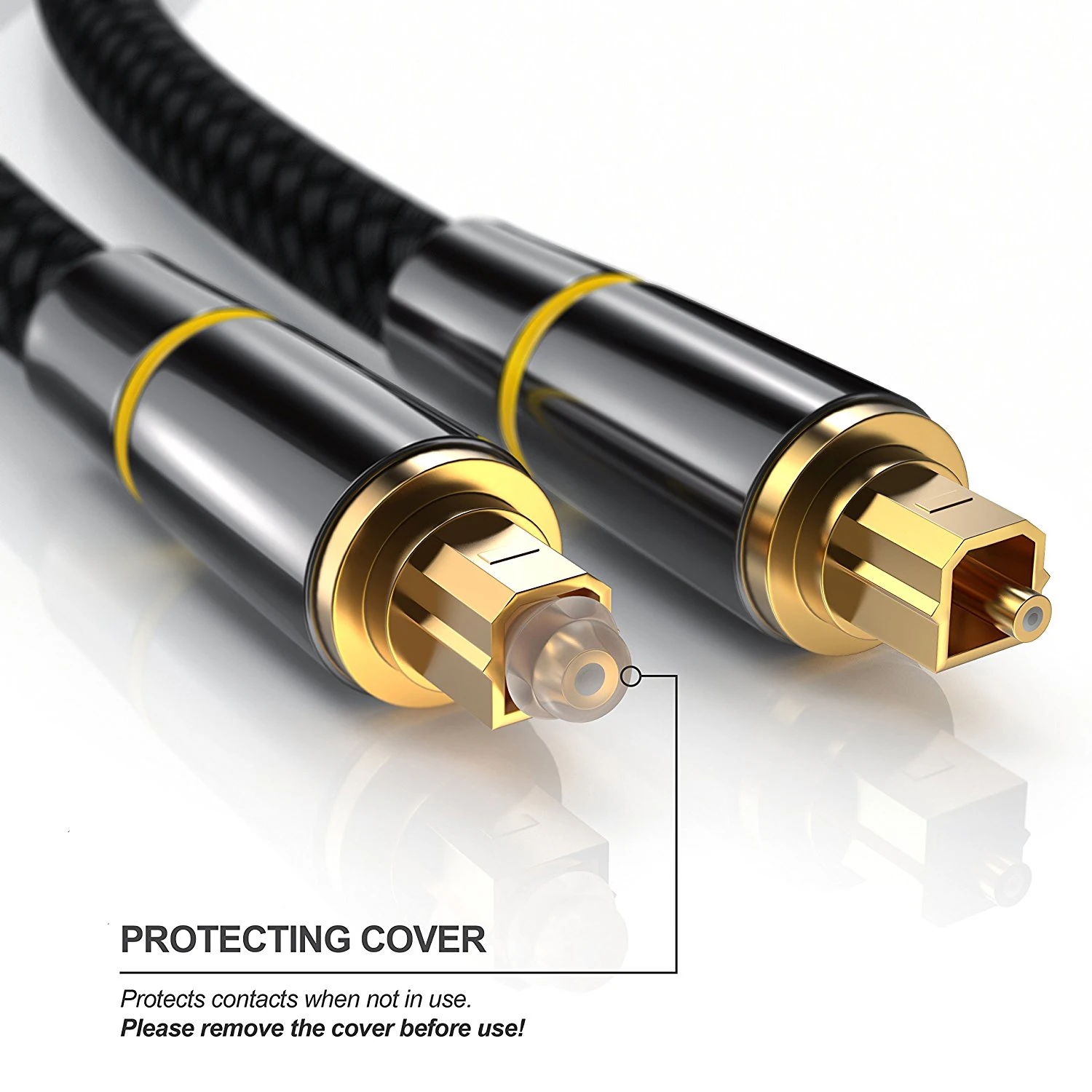 Optic Audio Cable Digital Optical Fiber Cable Toslink  SPDIF Coaxial Cable for TV Box Amplifiers Player PS4/PS5 Soundbar Cable-2