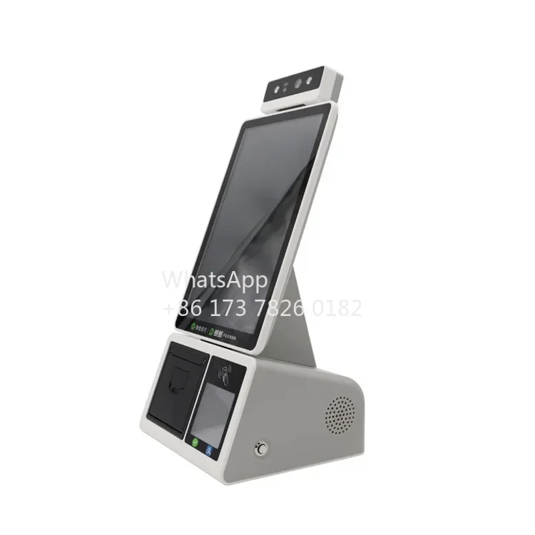 Hot CE Certified Desktop 10.1inch All in One Payment Kiosk Self Order Touch Kiosk Restaurant Kiosk Self Service Payment Machine-4