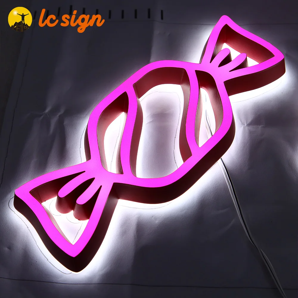 outdoor signage custom 3d led channel backlit illuminated luminous letter sign-2