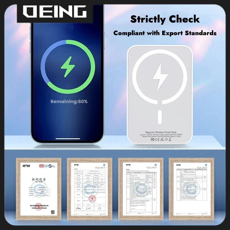 Magnetic Power Bank For Apple Original External Spare Battery Wireless Charger for Magsafe Power Bank For iPhone 12 13 14 15 16-6