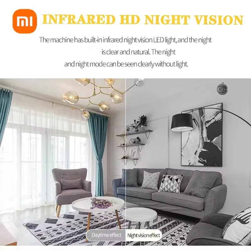 Xiaomi 1080p Mini Camera Home Small Wireless Wifi Camera Outdoor Upgraded Baby Pet Motion Detection Security Night Vision Camera-4