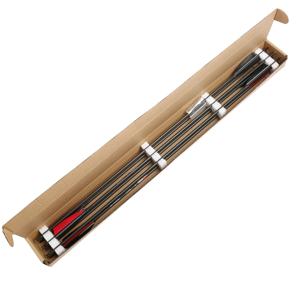 3K Linkboy Archery Pure 100% Carbon Arrows ID6.2mm 32