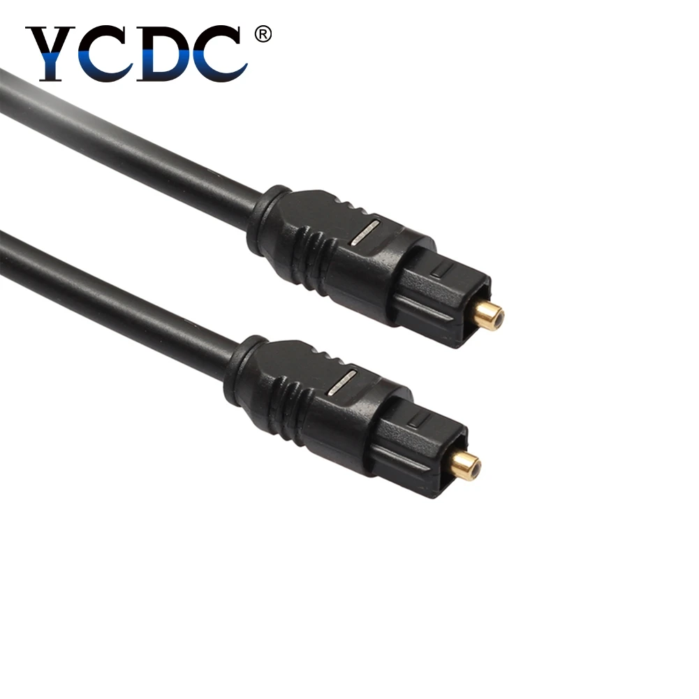 10M 5M 3M 1M 1.5M 2M OD 2.2 New Gold Plated Digital Audio Optical Optic Fiber Cable Toslink SPDIF Cord PVC For DVD VCR CD Player-3