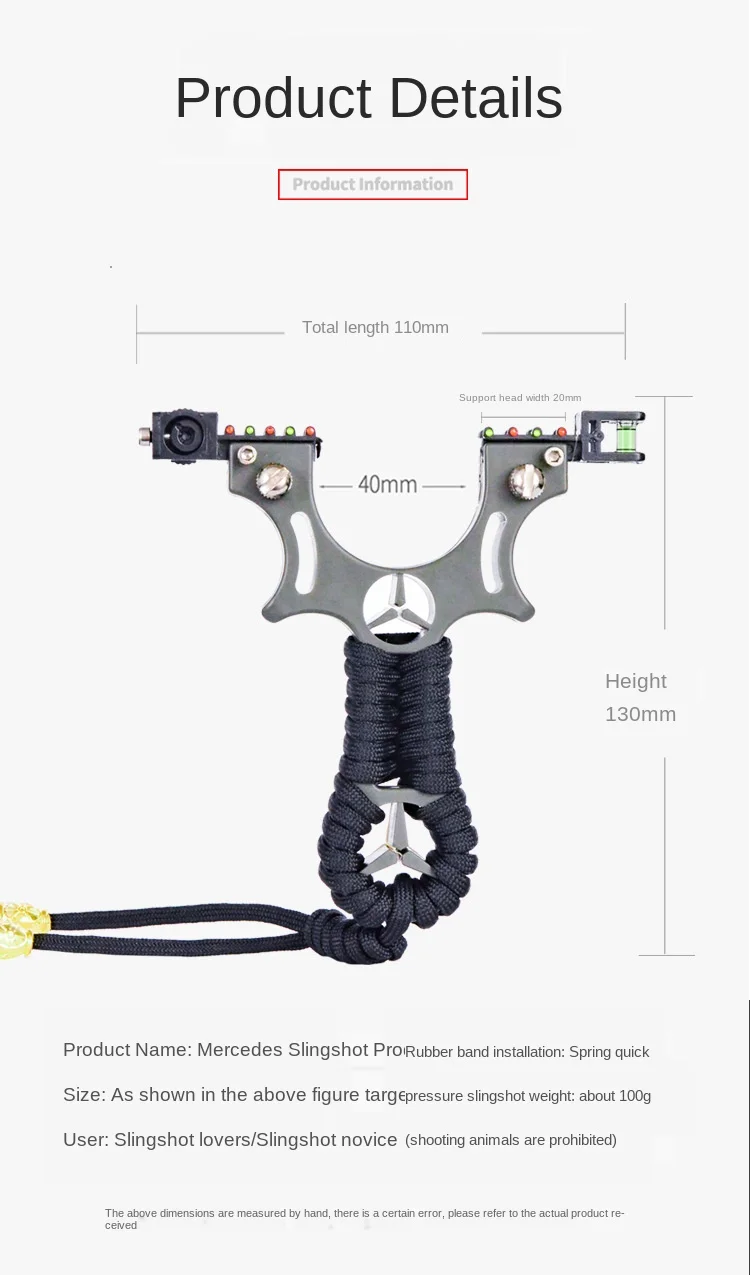 Laser infrared slingshot High Quality Slingshot of Resin Flat Rubber Band Hunting Shooting Outdoor Catapult Hunting Slingshot-3