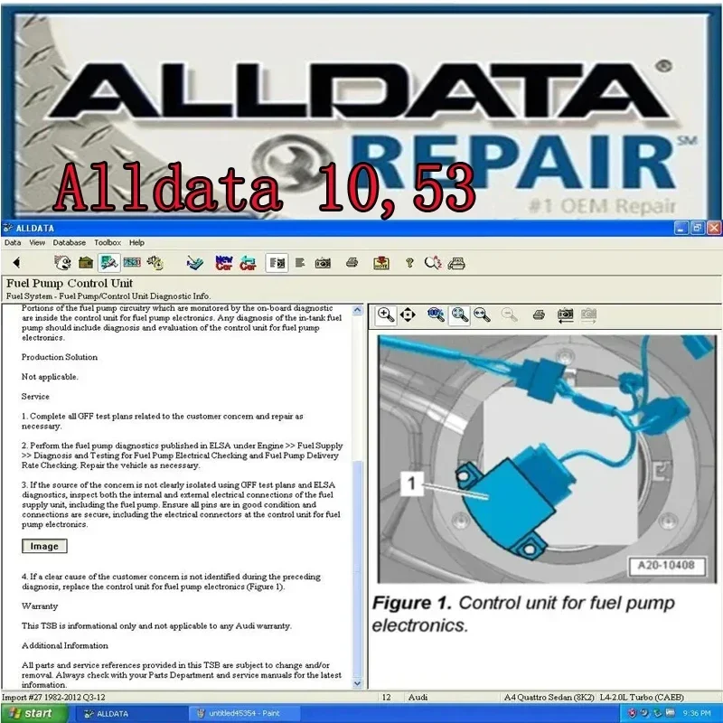 2024 Hot Newest all data auto repair software alldata 10.53 software alldata download auto diagnostic free help install-4