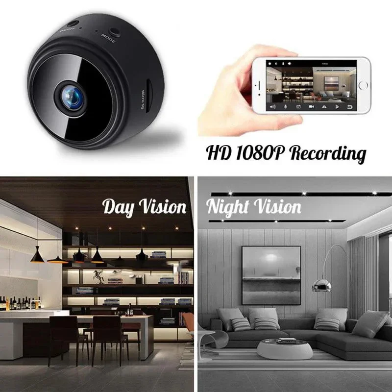 A9 Mini Camera 1080P HD Wifi Wireless Security Monitor For Home Night Version Video Protection Remote Intelligent Camcorders-2