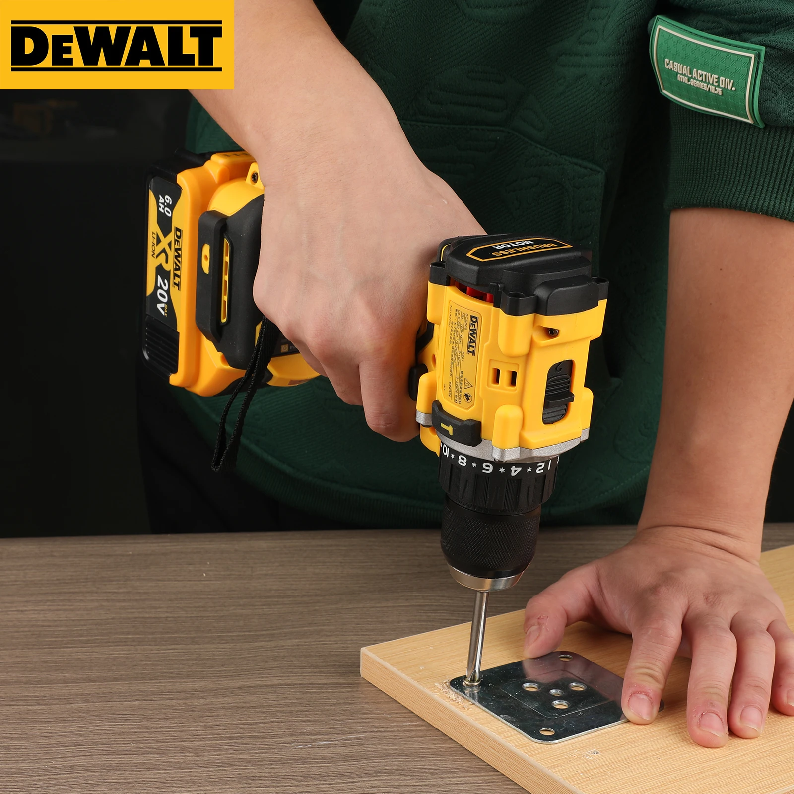 DEWALT DCD805 20V Power Tools Brushless Impact Drill Cordless Electric Screwdriver Multi-Function Hand Drill-2