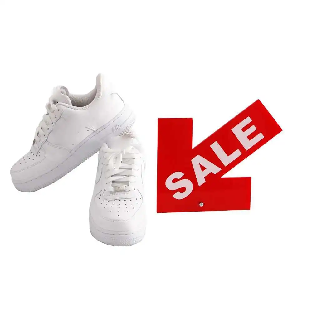 Red Sale Sign Standee Plate On Shelf Top For Retailing Store Merchandise Promotion Call-Board-2