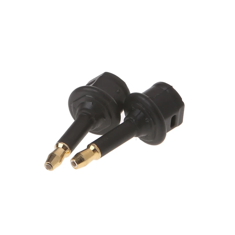 2 Pcs Toslink Female To 3.5mm Male Mini Plug Digital Optical Adapter Conve-3
