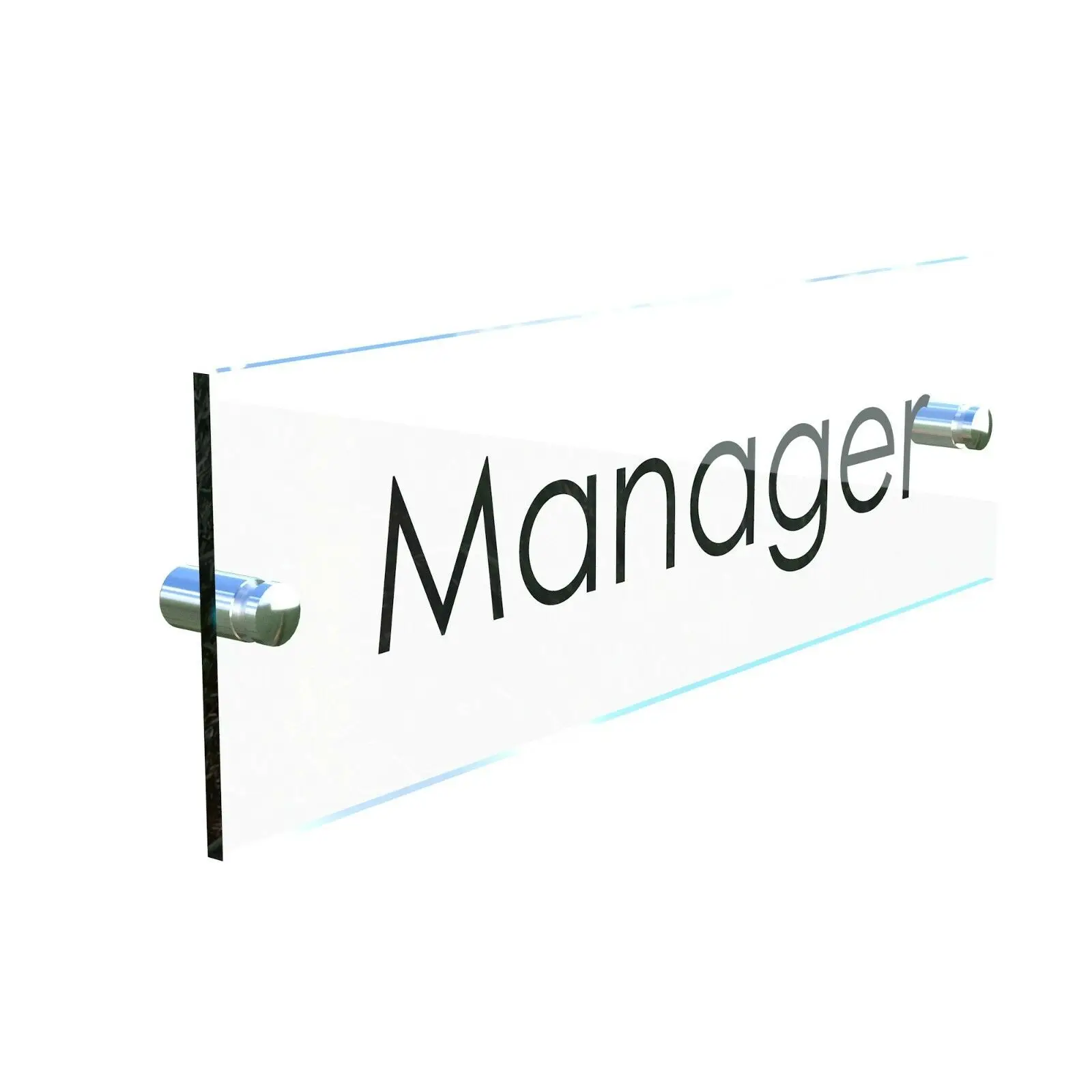 Office Door Wall House Number Sign Plaque- Quality Glass Effect Acrylic Perspex Signage Finished Item or Customized Item-4