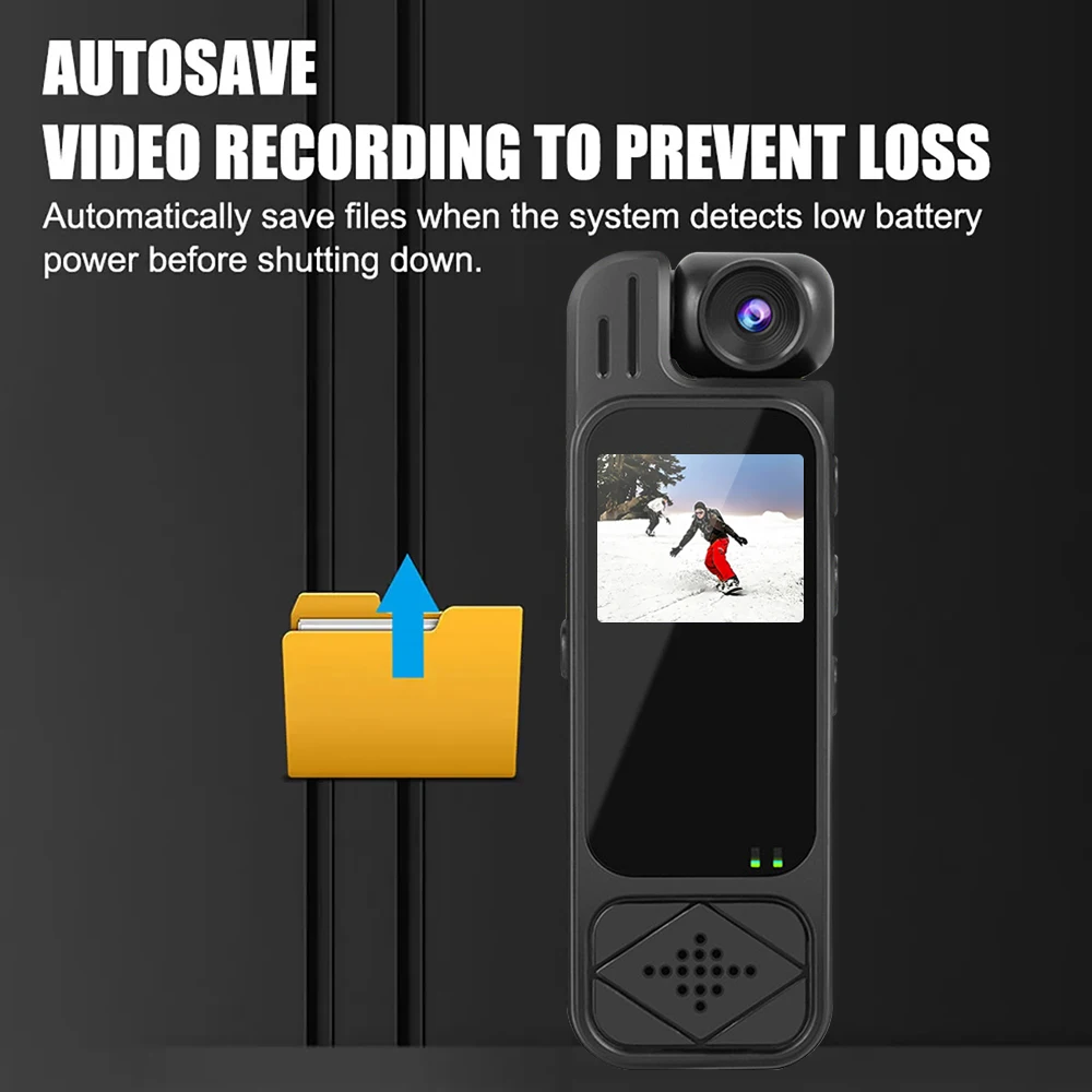Portable HD 1080P Mini Camera Digital Video Recorder Worn Police Small Body Cam Infrared Night Vision Sports DV Camcorders-5