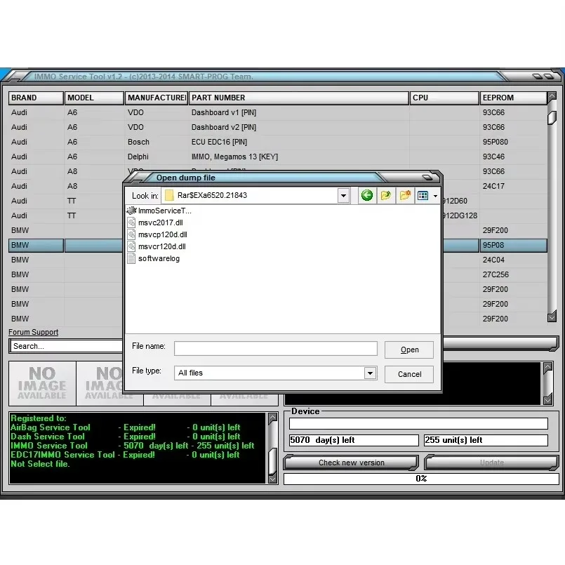 2025 Hot sell ImmoKiller V1.10 New IMMO Off Software v1.1 ECU Programmer IMMO SERVICE TOOL V1.2 Immo Off Software 2 in 1-2