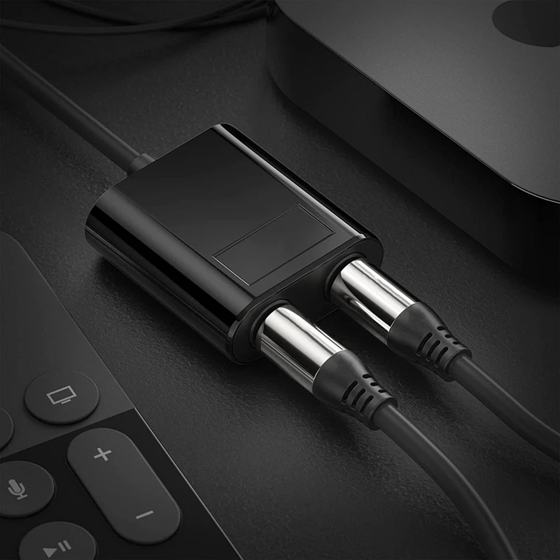 Optical Fiber Cable Splitter 2 In 1 Toslink Converter For HDTV DVD Digital TV Sound Bar Amplifier-5