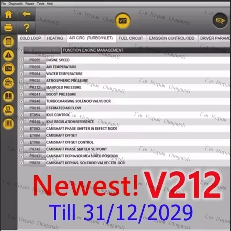 Hot Sale SOftware V212 For Renault Can Clip Diagnostic Free Gifts+Reprog V191+Pin Extractor Dialogys V4.72-2