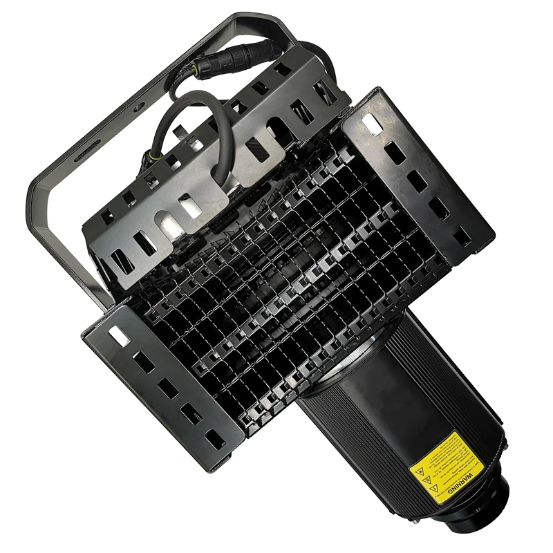250W 300W 350W High Definition Logo Projector IP67 Waterproof Gobo Light safety signage Floor Project Advertising-2