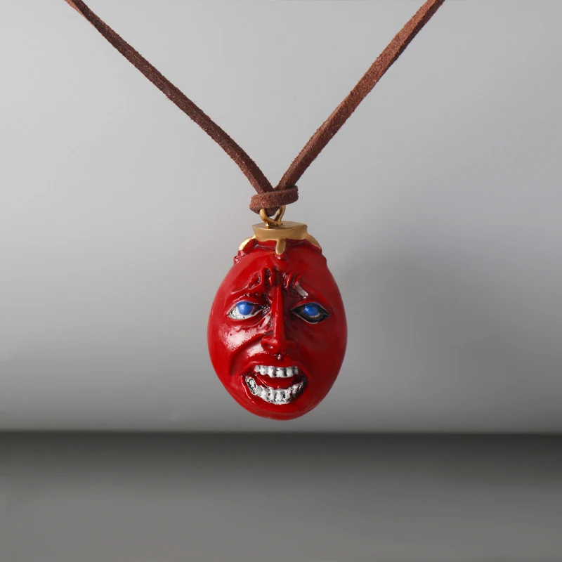 Anime Behelit Griffith Egg Of King Necklace The Golden Age Arc Pendant Cosplay Prop Jewelry Costume Accessories-5