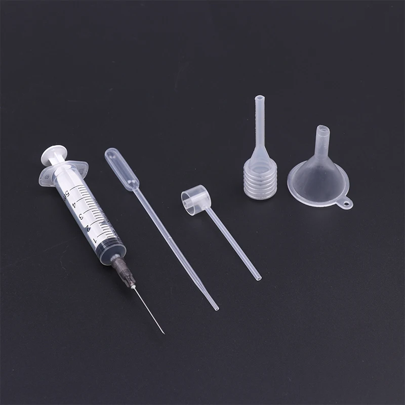 6Pcs/Set Perfume Refill Tools Set Plastic Diffuser Syringe Straw Dropper Funnel Spray Dispensing Required Dispenser Accessories-3